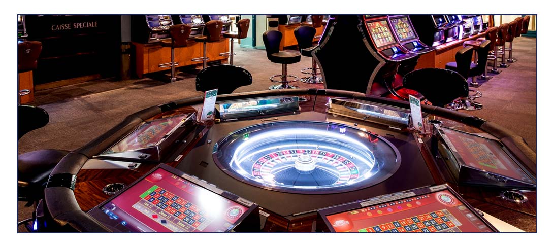 Un jeu de roulette électronique au Casino de Vals-les-Bains